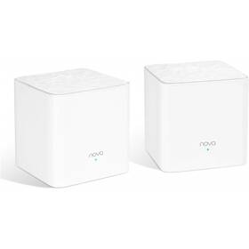 Router Tenda Nova MW3 AC Mesh (2-pack) + ZDARMA sledování TV na 3 měsíce bílý