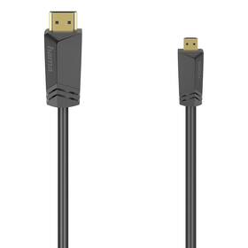 Kabel Hama HDMI / HDMI micro, High Speed 4K, 1,5 m černý

