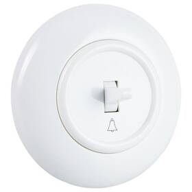 Spínač Dpm LF0020W bílá barva
