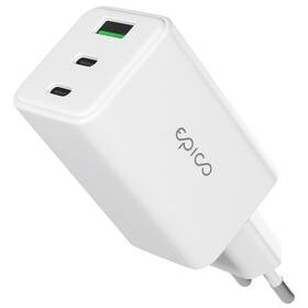  Nabíječka do sítě Epico UltraBoost GaN 65W 1x USB-A/2x USB-C