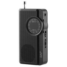 Radiopřijímač JVC RA-E311B černá barva
