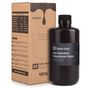 UV resin Elegoo Water Washable 8K 1kg - vesmírně šedá 

