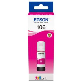 Inkoustová náplň Epson 106 EcoTank, 70 ml purpurová

