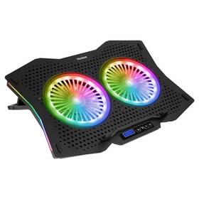 Chladící podložka pro NTB YENKEE UFO Lighting černá

