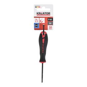 Šroubovák Kreator KRTH20301 SL 2,5x50 

