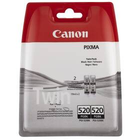 Inkoustová náplň Canon PGI-520BK, 420 stran černá


