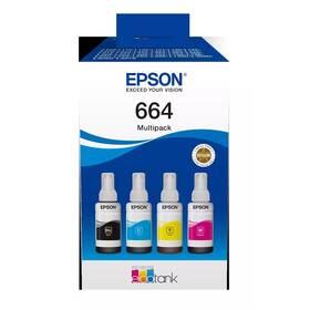 Inkoustová náplň Epson 664 EcoTank 4-colour multipack (280 ml) 

