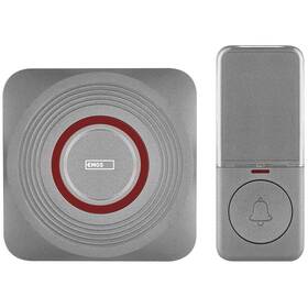 Zvonek bezdrátový EMOS GoSmart P5735SS stříbrný

