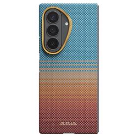 Kryt na mobil Pitaka na Samsung Galaxy Z Fold 8 Ultra červený/oranžový


