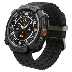 Řemínek Spigen Rugged Armor na Samsung Galaxy Watch Ultra 2 (47mm) černý

