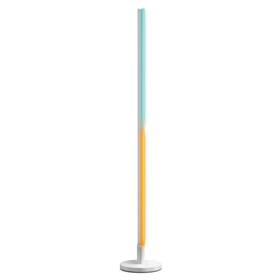 Stojací lampa WiZ Pole Floor Light, RGB bílá

