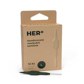 Mezizubní kartáčky HERBADENT HERo L (12 ks) 

