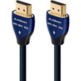 Kabel AUDIOQUEST HDMI 2.0 BlueBerry, 1,5 m černý/modrý

