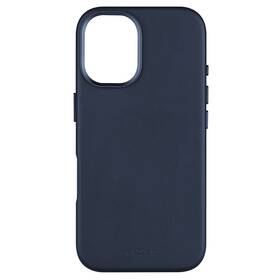 Kryt na mobil FIXED MagLeather s podporou MagSafe na Apple iPhone 16 modrý

