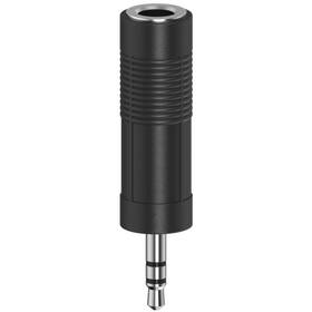 Kabel Hama redukce jack F/M, 6,3mm/3,5mm 

