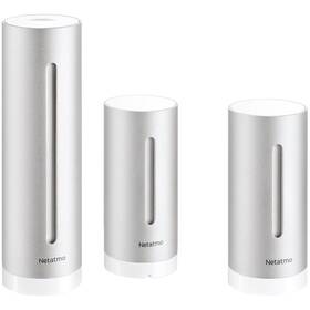 Meteorologická stanice Netatmo Smart Home Weather Station + Indoor Module stříbrná

