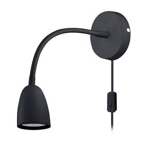 Nástěnné svítidlo Solight stmívatelné, 4W černé

