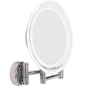 Kosmetické zrcátko Lanaform Wall Mirror stříbrné

