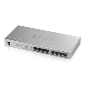 Switch ZyXEL GS1008HP stříbrný

