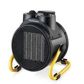 Teplovzdušný ventilátor Rohnson R-8075 černý/žlutý

