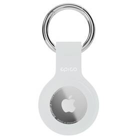Pouzdro Epico na AirTag (1.-2. gen) s plnou zadní stranou, silikon průhledný

