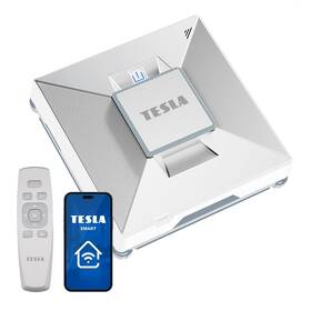 Robotický čistič oken Tesla W800 WiFi bílý


