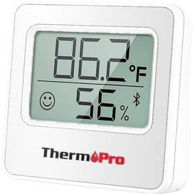 Teploměr ThermoPro TP-357 stříbrný/bílý

