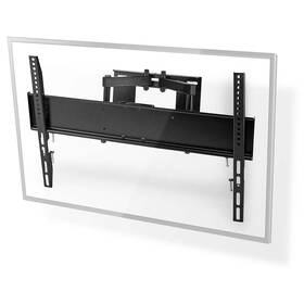 Držák TV Nedis Full Motion nástěnný polohovatelný, pro úhlopříčku 37 - 80 ", nosnost 35 kg černý

