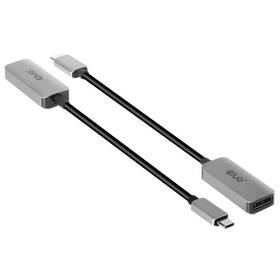 Redukce Club3D USB-C/DisplayPort 1.4 (F/M) šedá

