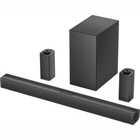 Soundbar WG TV 4.1CH BT AirFlex černý

