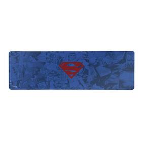 Podložka pod klávesnici a myš Trust XXL Superman Edition modrá

