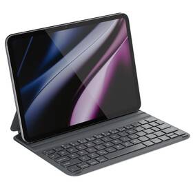 Pouzdro na tablet s klávesnicí Epico UltraBoard na Apple iPad Pro 11" (2018/2020/2021/2022)/Air 10.9"/10.9" (M1)/Air 11" (M2)/Air 11" (M3) - CZ šedé

