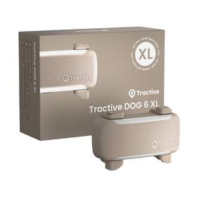 GPS lokátor Tractive DOG 6 XL –  pro psy se sledováním životních funkcí a zdravotními upozorněními hnědý

