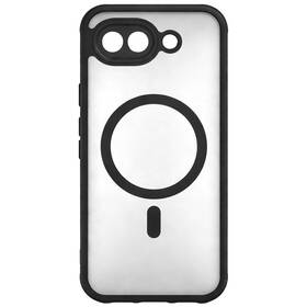 Kryt na mobil WG Matte Frame Magnet na Google Pixel 10a černý/průhledný

