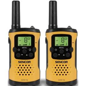Vysílačky Sencor SMR 113 TWIN žluté

