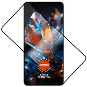 Tvrzené sklo FIXED Armor s Anti-dust aplikátorem a AR vrstvou na Samsung Galaxy S26 Ultra černé

