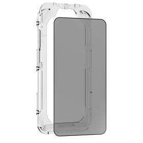 Tvrzené sklo Mobile Origin EasyGlass Privacy na iPhone 16 Pro/17/17 Pro, s aplikátorem průhledné

