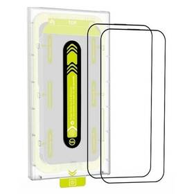 Tvrzené sklo Mobile Origin Screen Guard with easy applicator Full Coverage na Apple iPhone 17 Pro (2 ks) 

