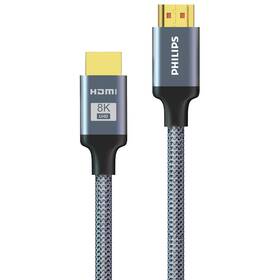 Kabel Philips SWV9115/10, 8K, 1,5 m šedý

