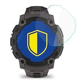  Tvrzené sklo 3mk HARDY Fusion Watch Protection na Garmin Instinct E 45mm