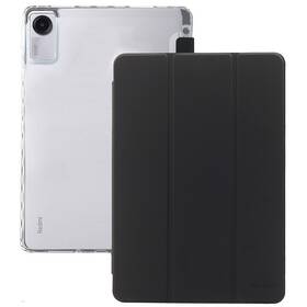 Pouzdro na tablet flipové Mobile Origin Easy Tablet Case na Xiaomi Redmi Pad SE 8.7 černé/průhledné

