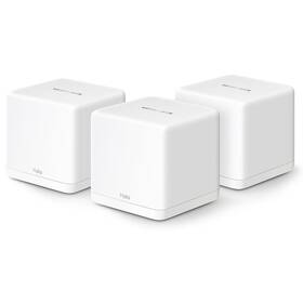 Komplexní Wi-Fi systém Mercusys Halo H60X, AX1500, Wi-Fi 6, (3-Pack) bílý

