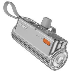 Powerbanka Sharge Flow Mini 5000 mAh šedá barva
