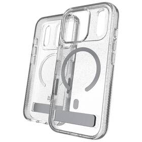 Kryt na mobil ZAGG Milan Snap Kickstand, Camera Button na Apple iPhone 18 Pro Max / 17 Pro Max stříbrný

