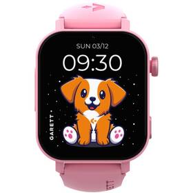 Chytré hodinky Garett Kids Rel 4G růžové

