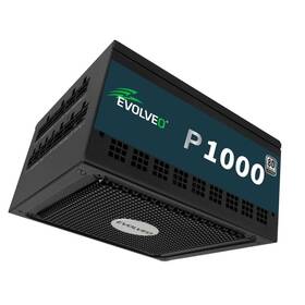 Zdroj Evolveo P1000 80+ Platinum, 1000W, ATX 3.1 černý

