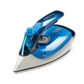 Žehlička Black+Decker BXIR1000E bílá/modrá

