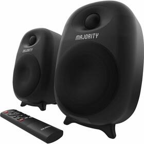 Reproduktory Majority D80 Bookshelf (2ks) černý

