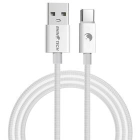  Kabel RhinoTech USB-A/USB-C, 1 m, opletený