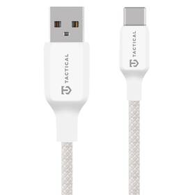 Kabel Tactical Stitch Thread USB-A/USB-C 0,3m bílý

